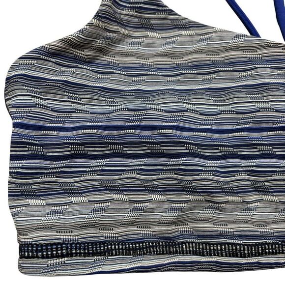 Ladies Lululemon Free To Be Bra Space Dye Twist Sapphire Blue Multi Size‎ 6 - Picture 5 of 16
